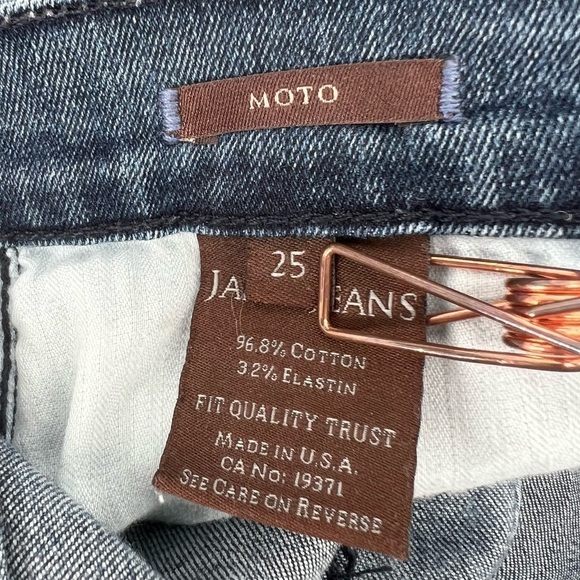James Jeans Moto Distressed Skinny Jeans Size 25 Women’s - Picture 4 of 5